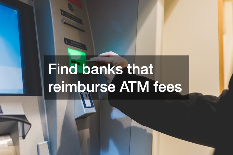 man using an atm